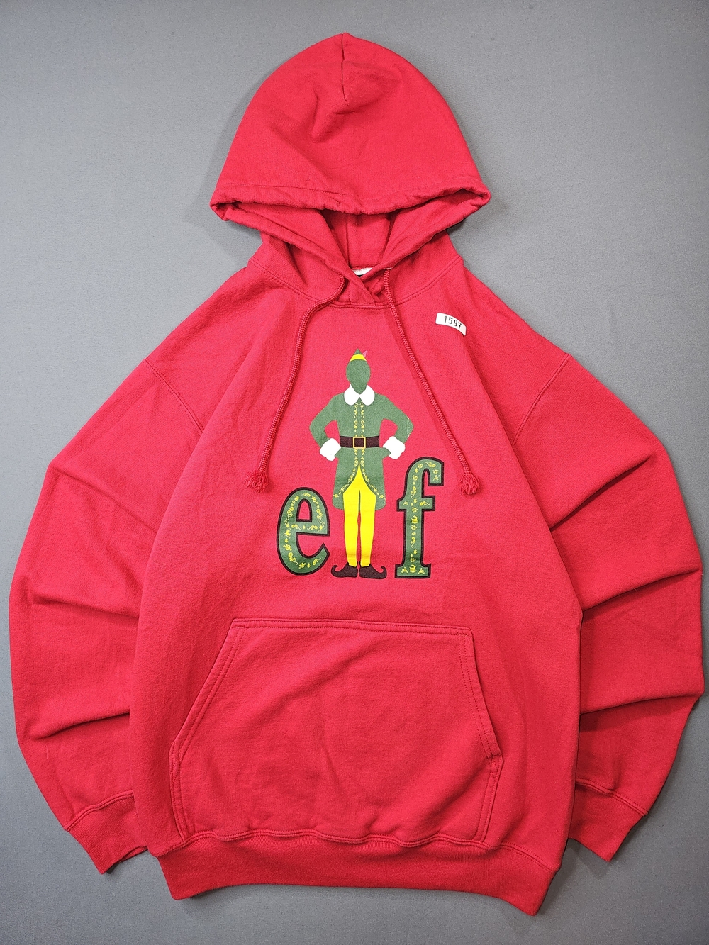 ICE! Gaylord Palms Elf Movie Red Hoodie Sweatshirt - Buddy the Elf, Men's Size M